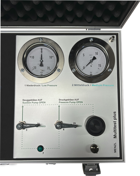 Multitest plus: control panel